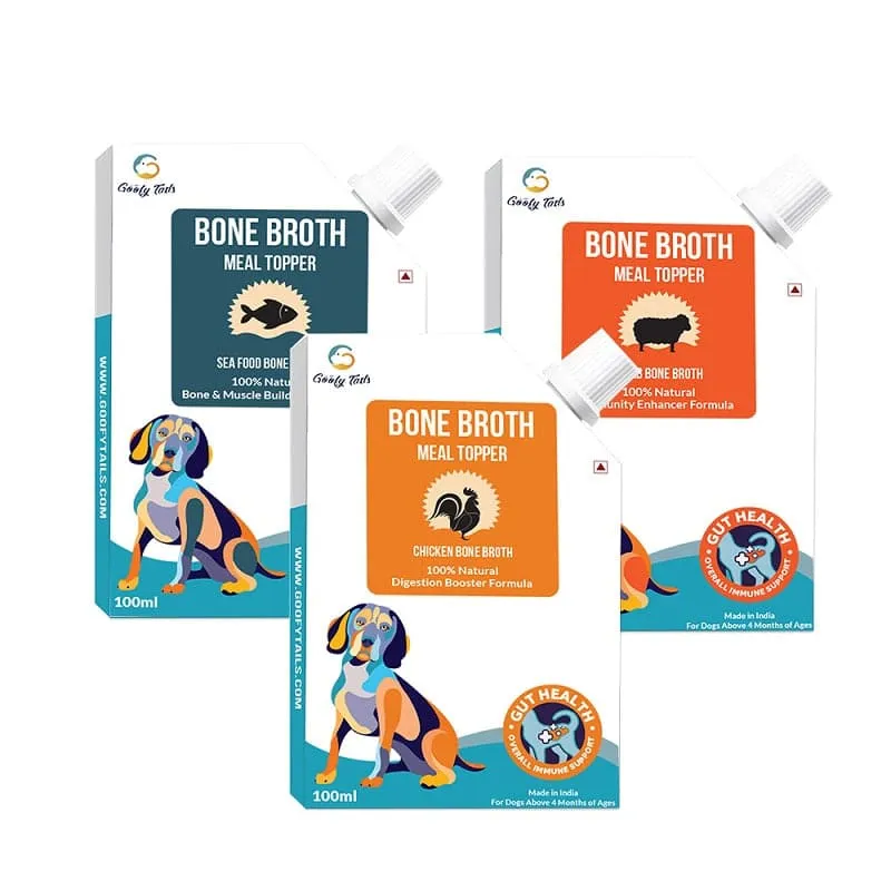 Goofy Tails Chicken Bone Broth for Dogs and Puppies