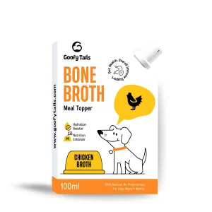 Goofy Tails Chicken Bone Broth for Dogs and Puppies