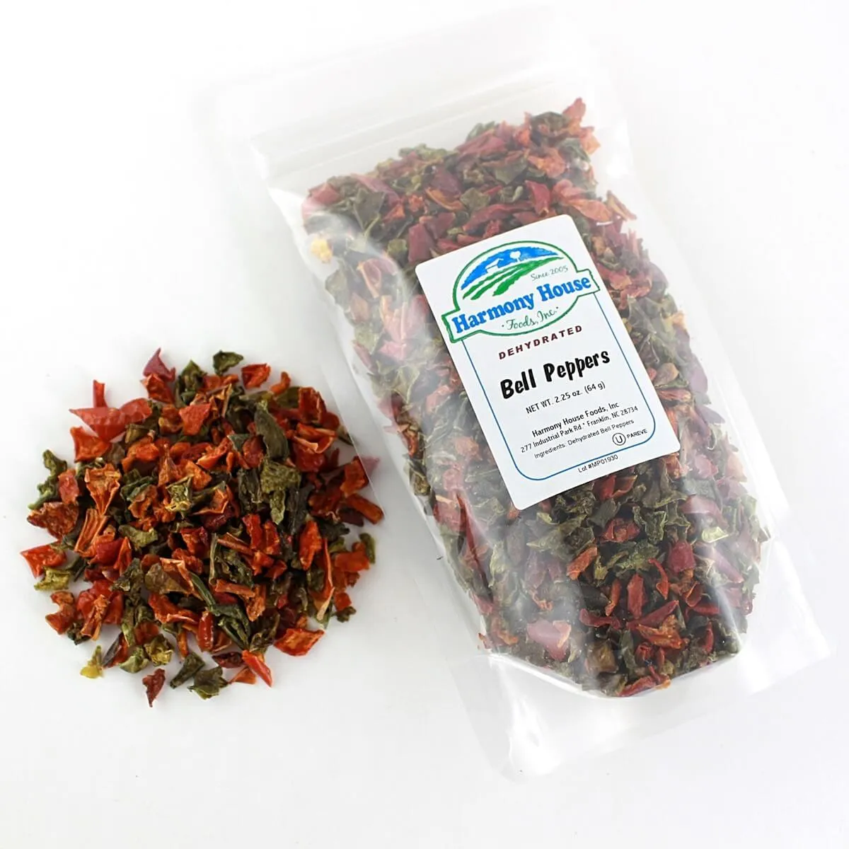 Harmony House Dried Peppers, Mixed (2.25 oz)