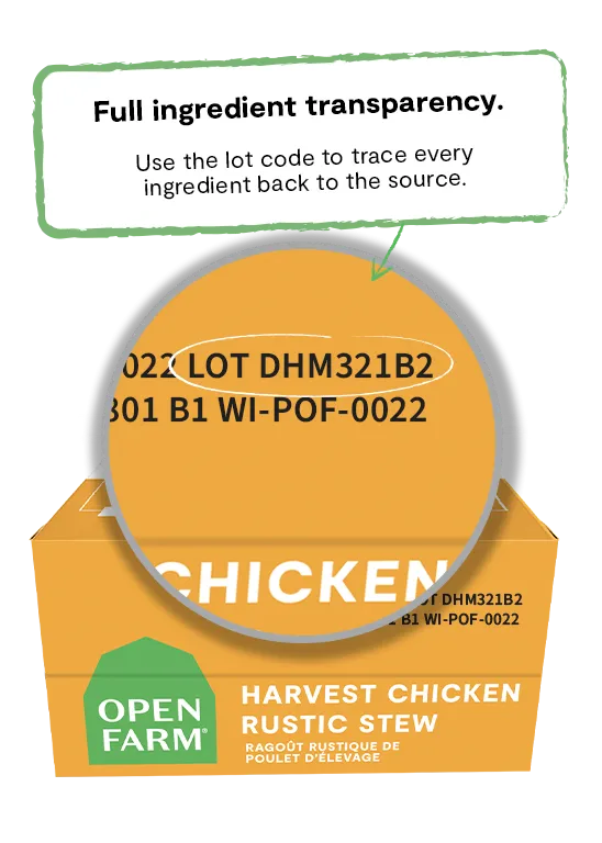 Harvest Chicken Rustic Stew Wet Dog Food