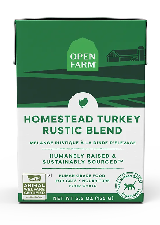 Homestead Turkey Rustic Blend Wet Cat Food