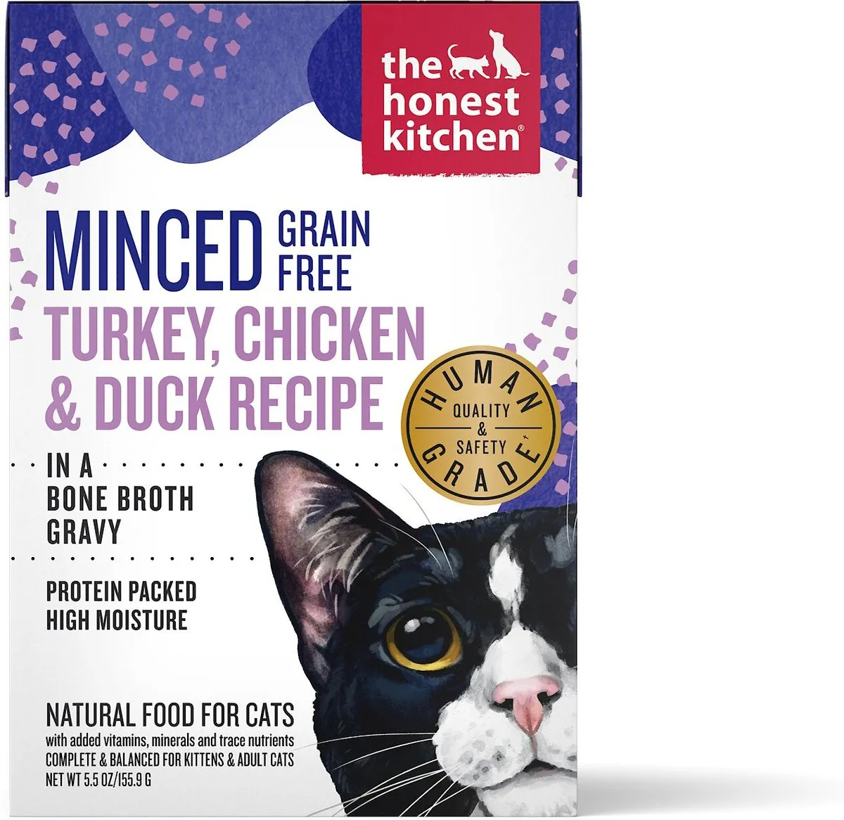 Honest Kitchen Turkey, Chicken & Duck Minced