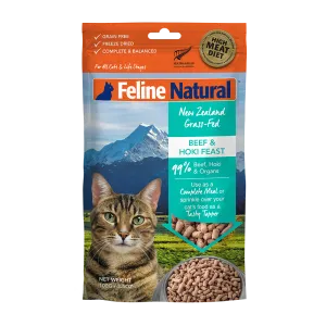 K9 Feline Natural Freeze Dried Beef and Hoki Feast 100g