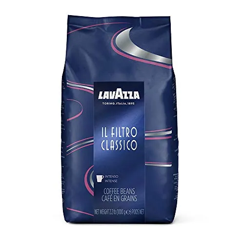 Lavazza Il Filtro Classico Dark Roast Whole Bean Coffee 2.2LB Bag