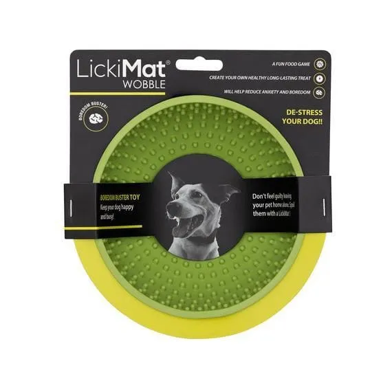 Lickimat Wobble Slow Feeder -Treat Dispencer for Dogs /Cats