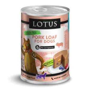 Lotus Dog Grain-Free Pork Loaf Dog Food