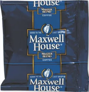 Maxwell House Coffee Regular Ground 1 1/10 Oz Pack 42/Pack