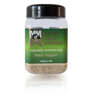 Meals for Mutts Green Tripe Powder Meal Topper for Dogs 180g