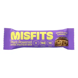 Misfits Chocolate Caramel Vegan Protein Bar 45g