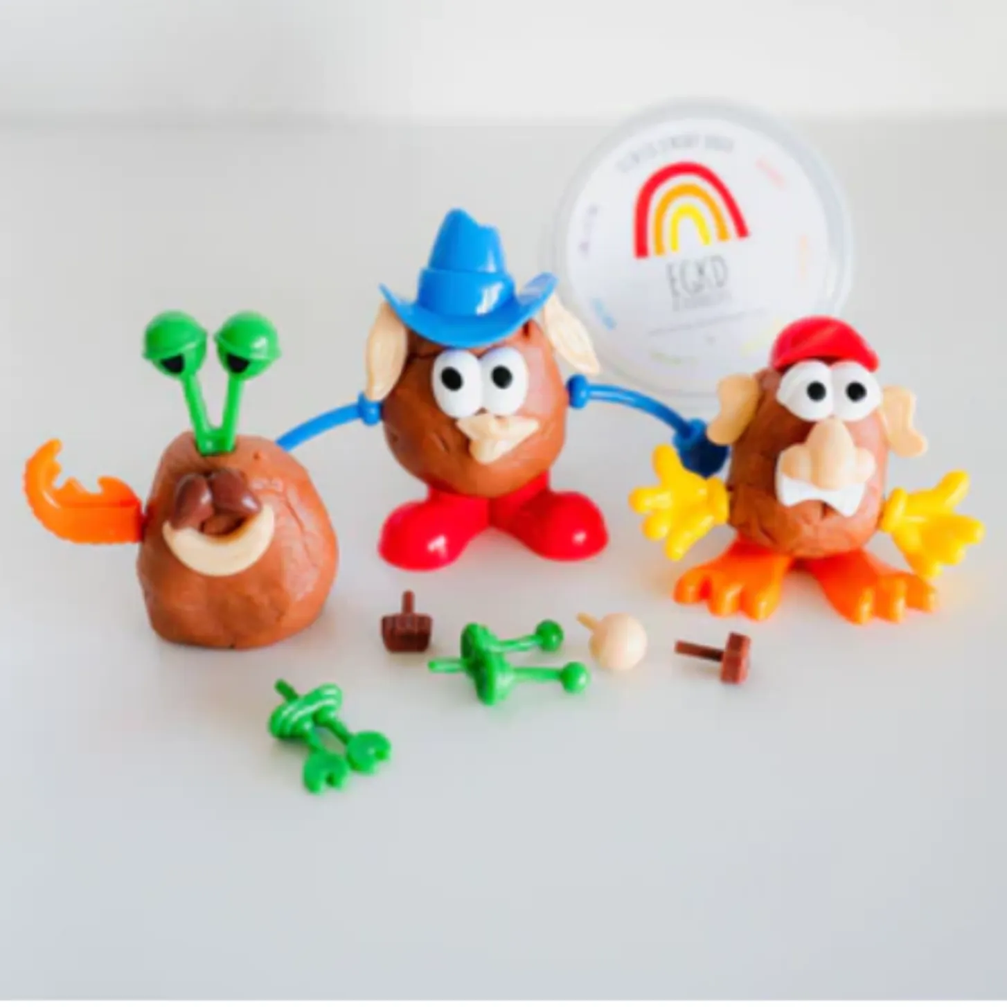 Mr Dough-tato Head Sensory Dough Play Kit