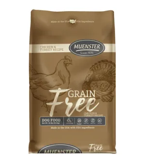 Muenster Grain Free Chicken & Turkey Recipe Dog Food