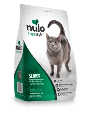 Nulo FreeStyle Alaska Pollock, Duck & Sweet Potato Recipe for Senior Cats