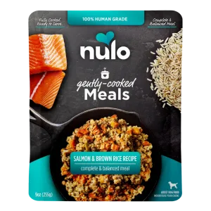 Nulo Freestyle Gently Cooked Meals Salmon & Brown Rice Recipe 9 oz