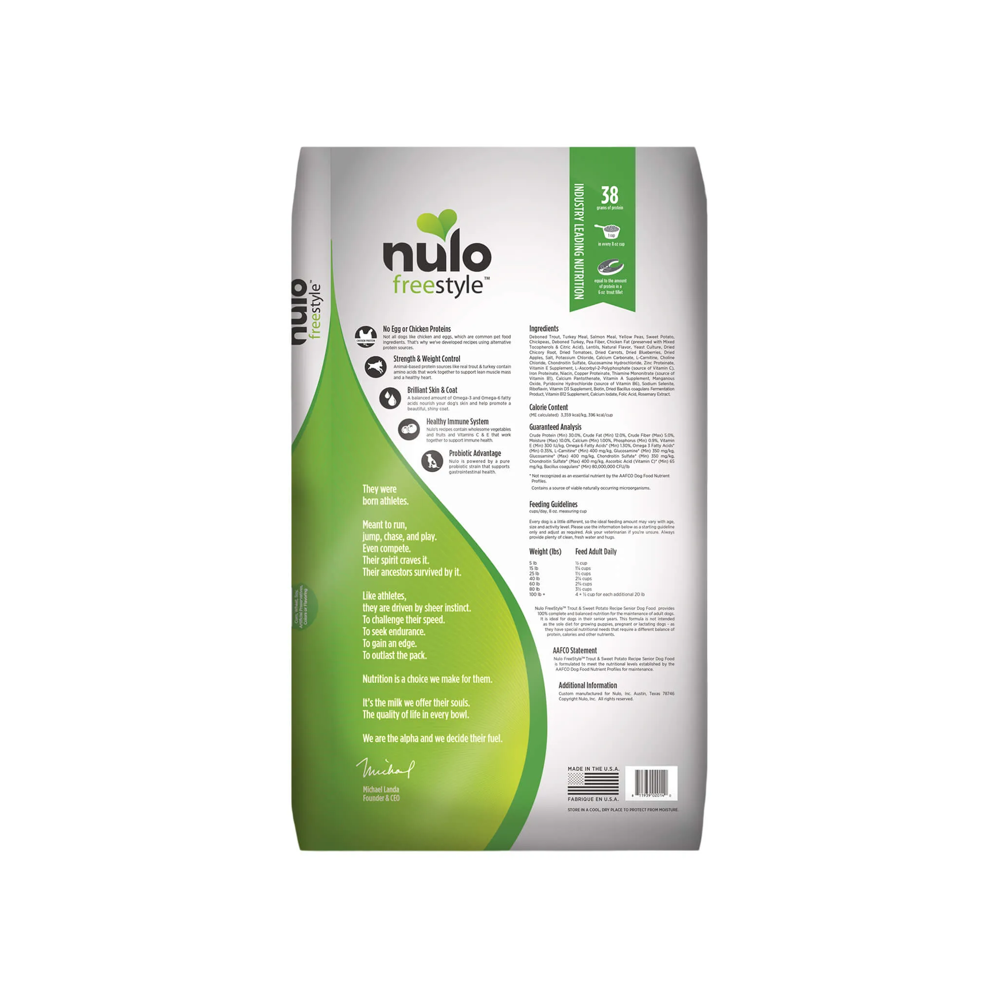 Nulo Freestyle Grain-Free Senior Dry Dog Food