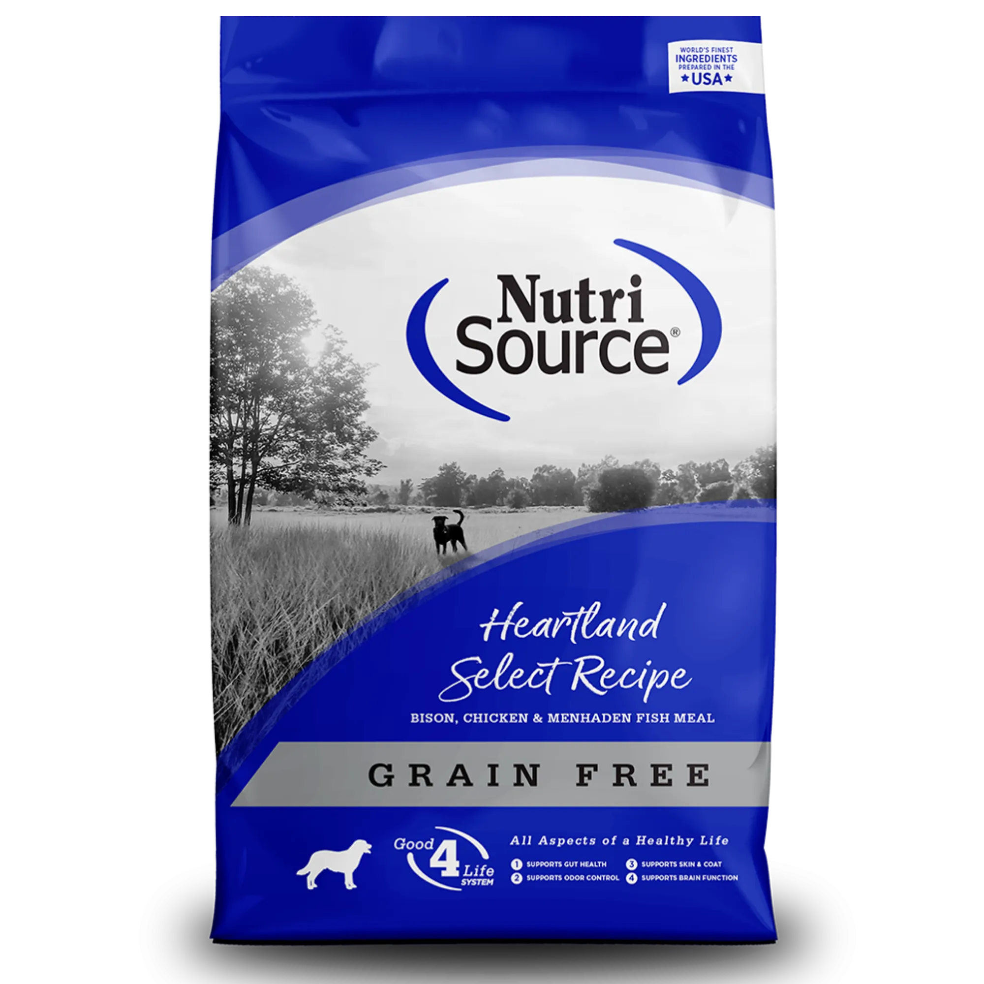 NutriSource Grain-Free Heartland Select Formula Dry Dog Food