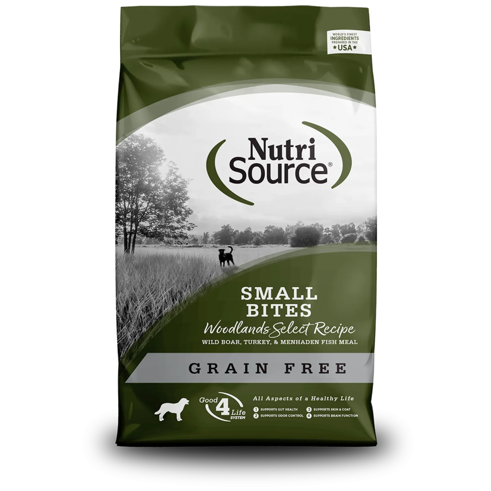 NutriSource Grain-Free Small Bites Woodlands Select Formula Dry Dog Food