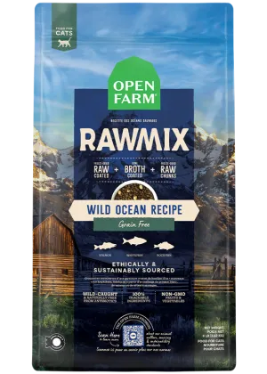 Open Farm for Cats - Wild Ocean RawMix Grain Free Dry Cat Food