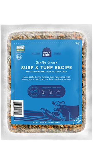 Open Farm Gently Cooked Dog Food: Surf & Turf