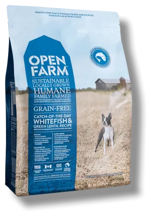 OPEN FARM Grain-Free Catch-Of-The-Season Whitefish & Green Lentil Recipe for Dogs