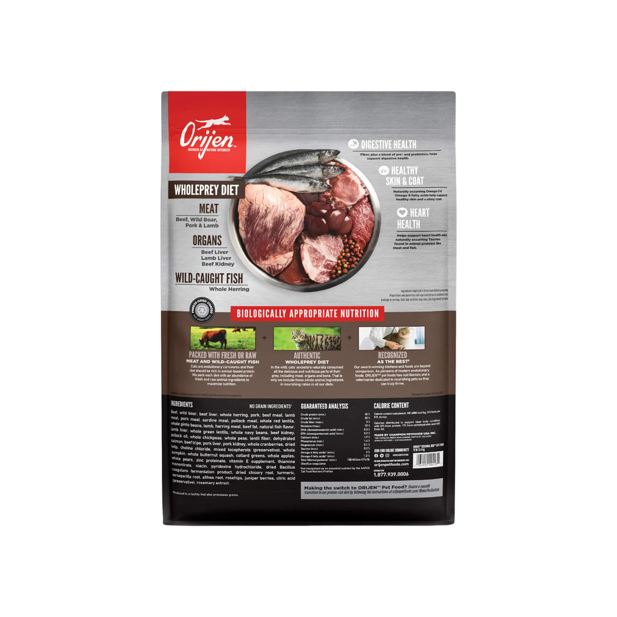 Orijen Grain-Free Dry Cat Food