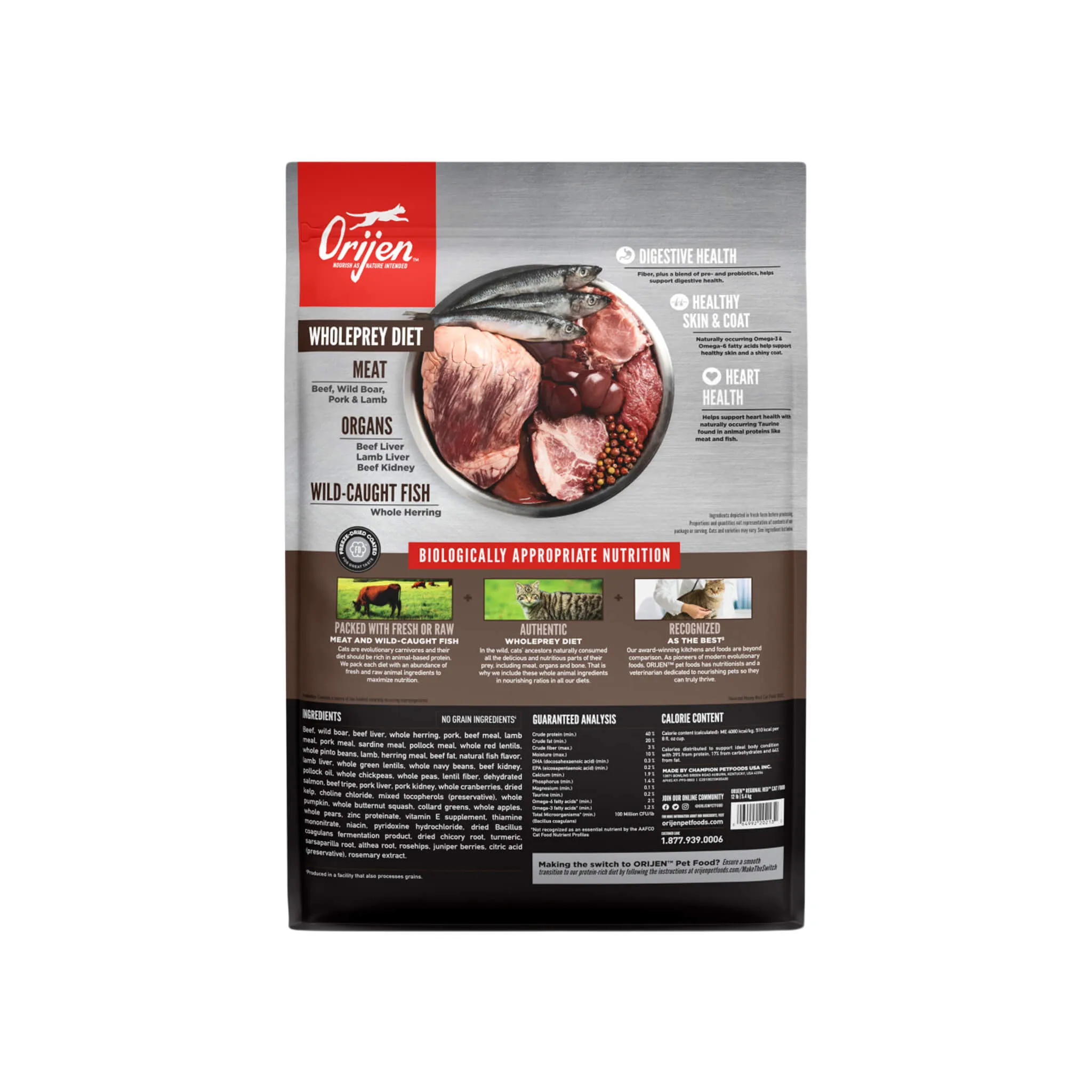 Orijen Grain-Free Dry Cat Food