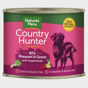 PHEASANT AND GOOSE WITH SUPERFOOD CANS 600g