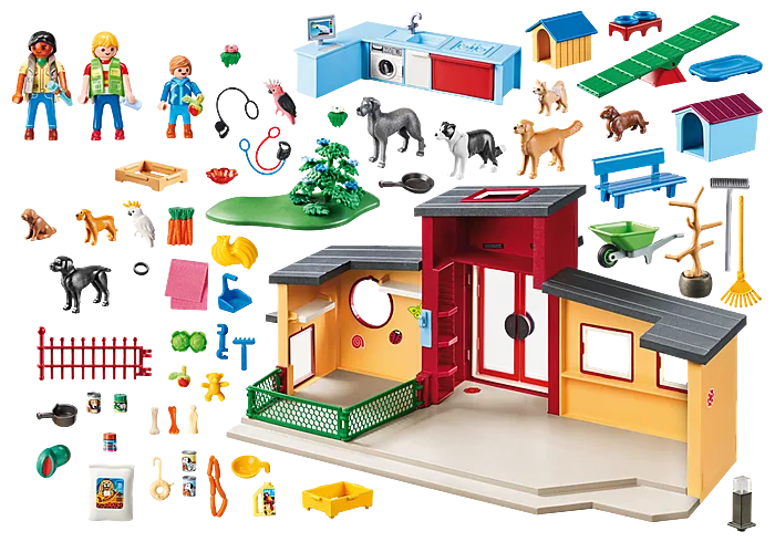 Playmobil Tiny Paws Pet Hotel