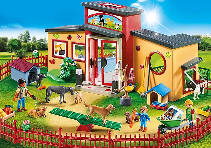 Playmobil Tiny Paws Pet Hotel