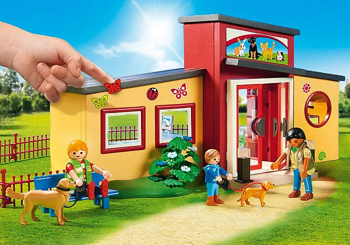 Playmobil Tiny Paws Pet Hotel