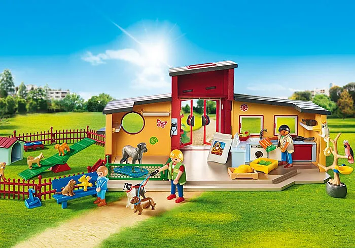 Playmobil Tiny Paws Pet Hotel