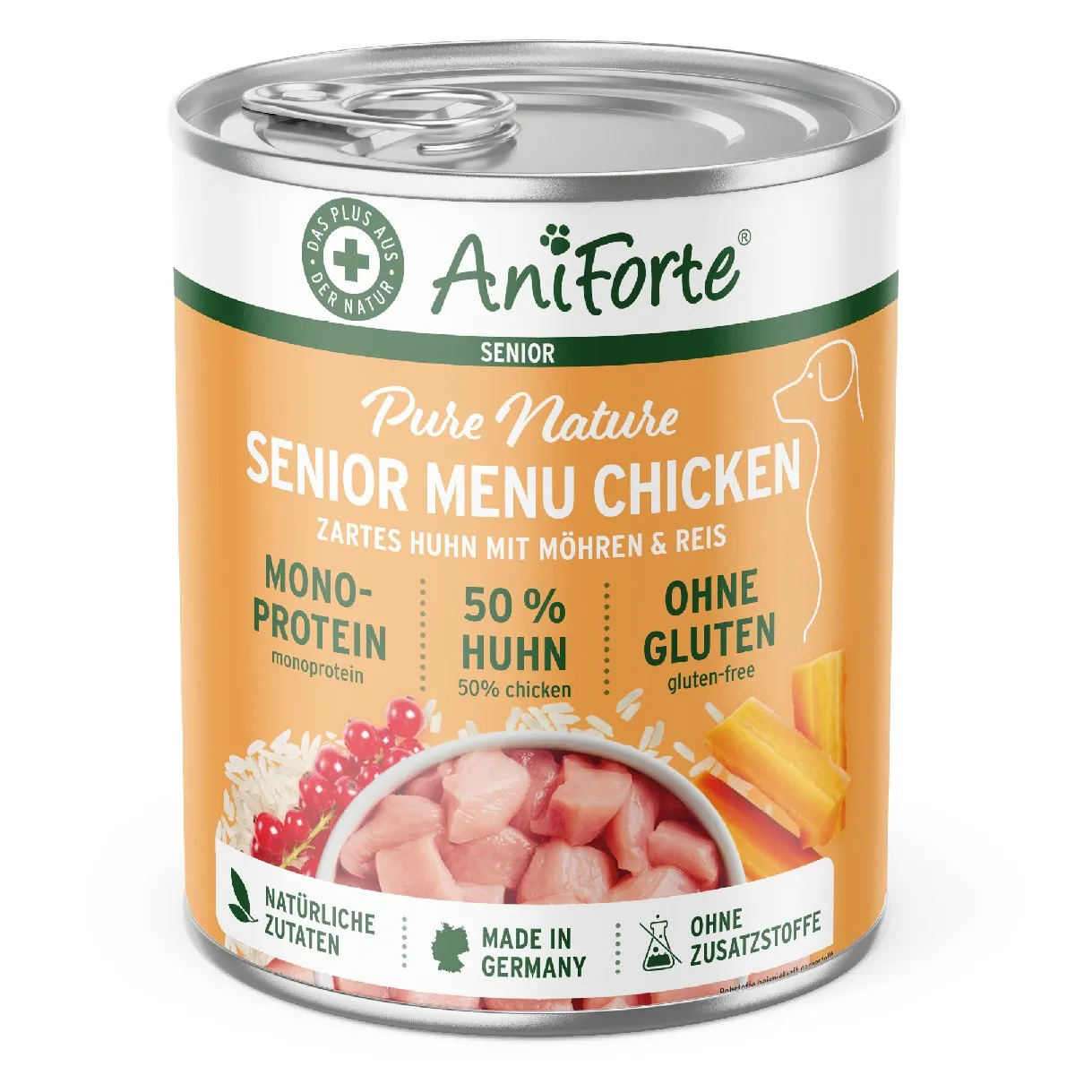 PureNature Senior Chicken - Wet food for Senior Dogs 6 x 400g