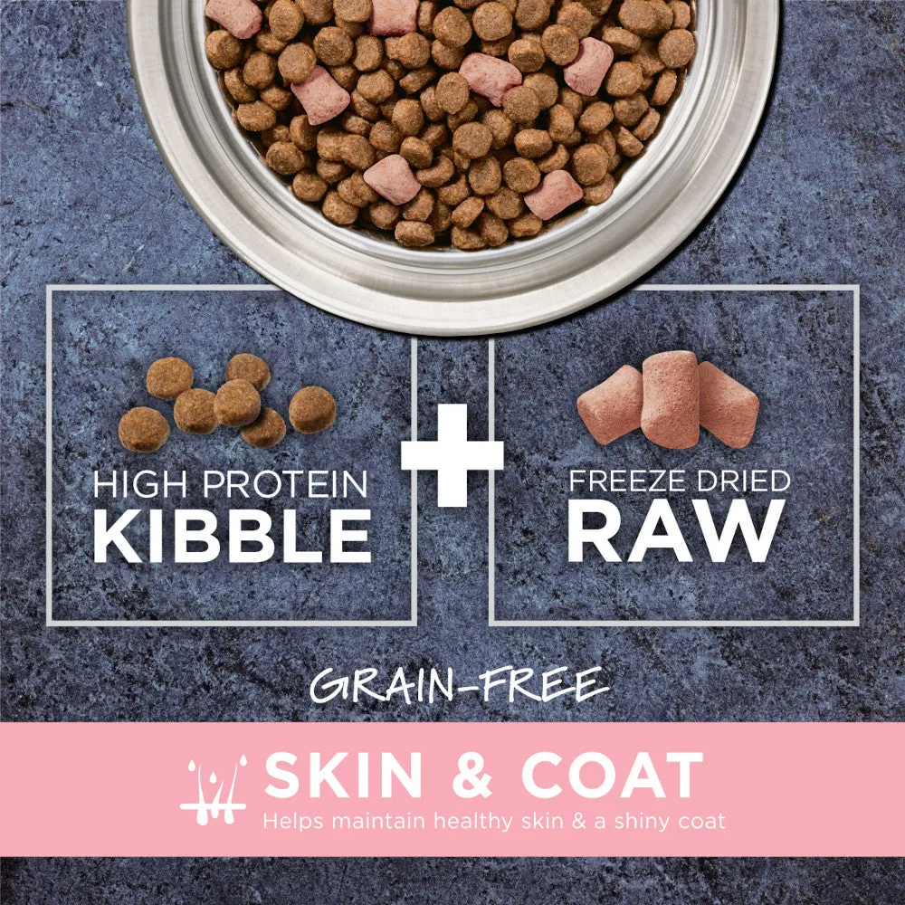 Raw Boost Skin & Coat Grain Free Kibble   Raw Adult Dog Dry Food - Chicken