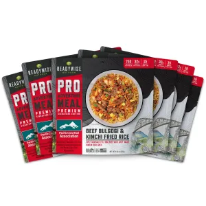 ReadyWise - Pro Adventure Meal Beef Bulgogi and Kimchi Fried Rice - 6 Pack