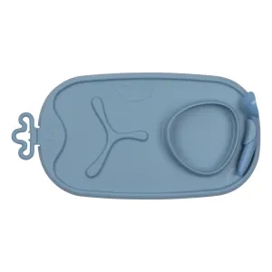 roll   go mealtime mat - lullaby blue