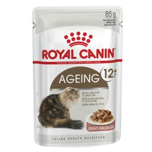 Royal Canin Ageing 12  Gravy Adult Wet Cat Food Pouches