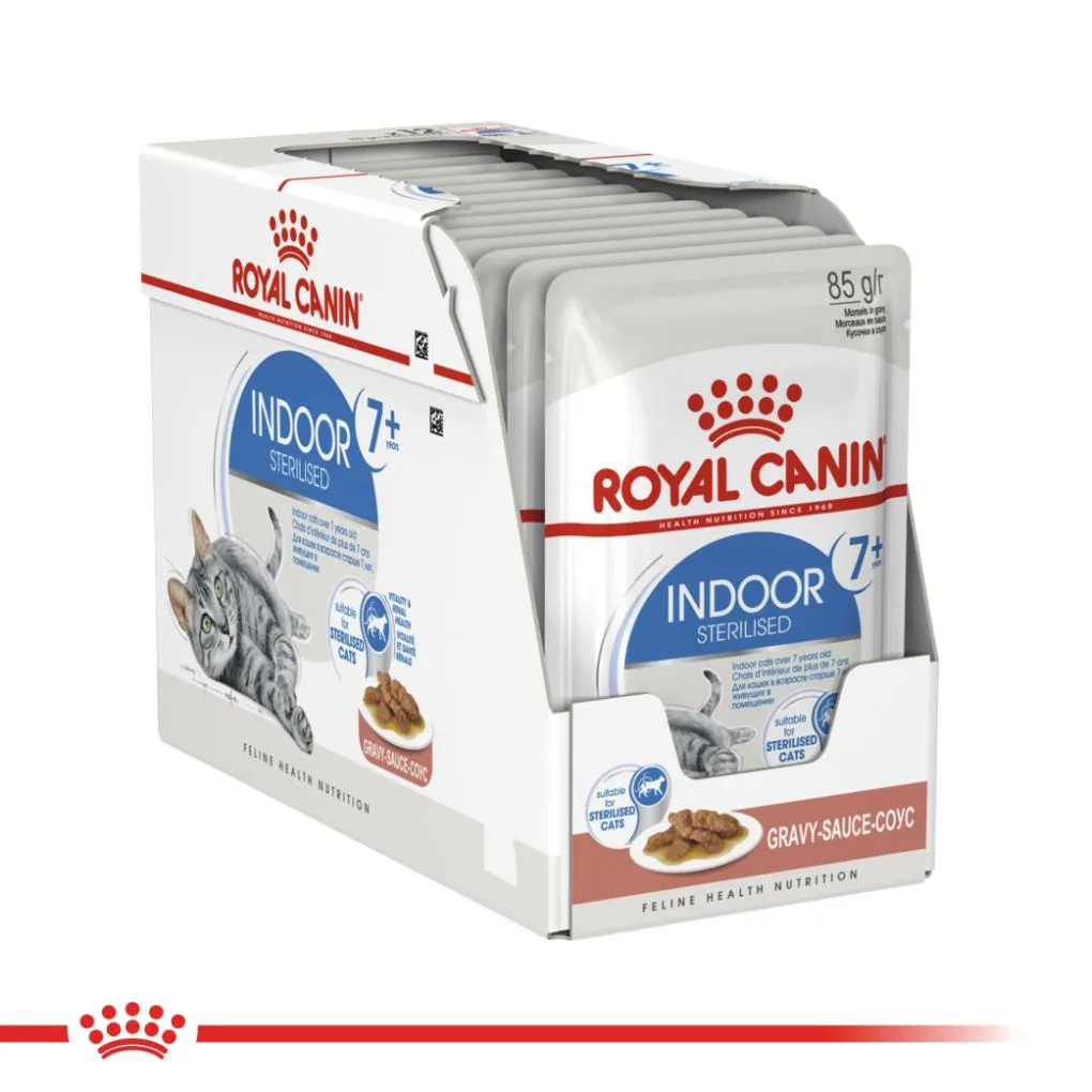 Royal Canin Indoor 7  Gravy Pouches