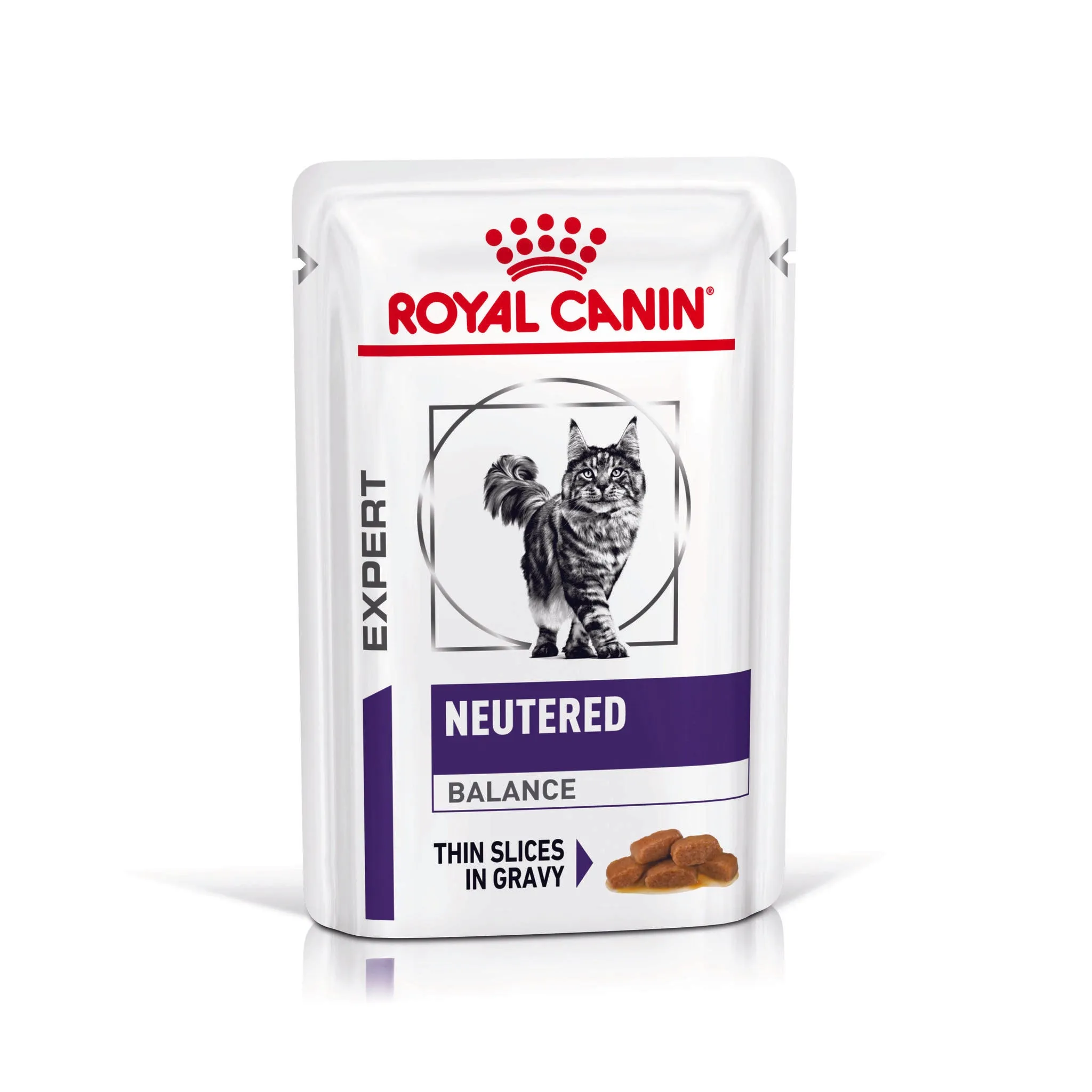 Royal Canin Veterinary Diet Neutered Balance Adult Wet Cat Food Pouches 85g x 12