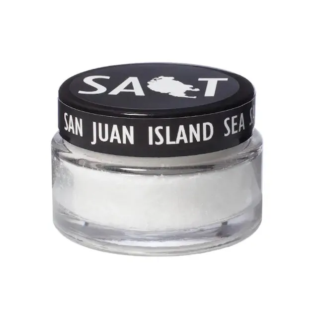 San Juan Island Salt co. - Sea Salt - 1oz Jar