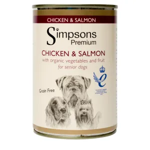 Senior Chicken & Salmon with Organic Vegetables (400g)