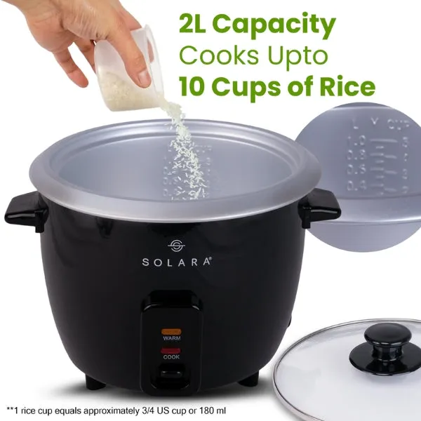 Solara Electric Rice Cooker - One Touch