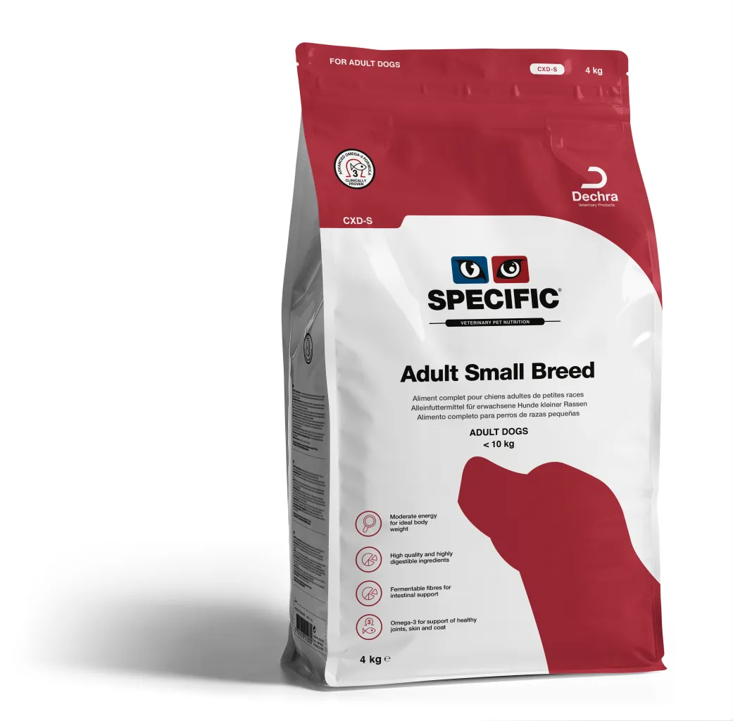 Premium Adult Dog Food for Small Breeds | Specific CXD-S Formula