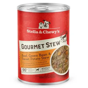 Stella & Chewy's Gourmet Stew Beef, Green Bean & Sweet Potato Dog Food 12.5 oz