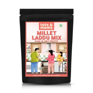 Tots & Moms Kids DIY Ragi & Dry Fruits Laddu Mix 200g