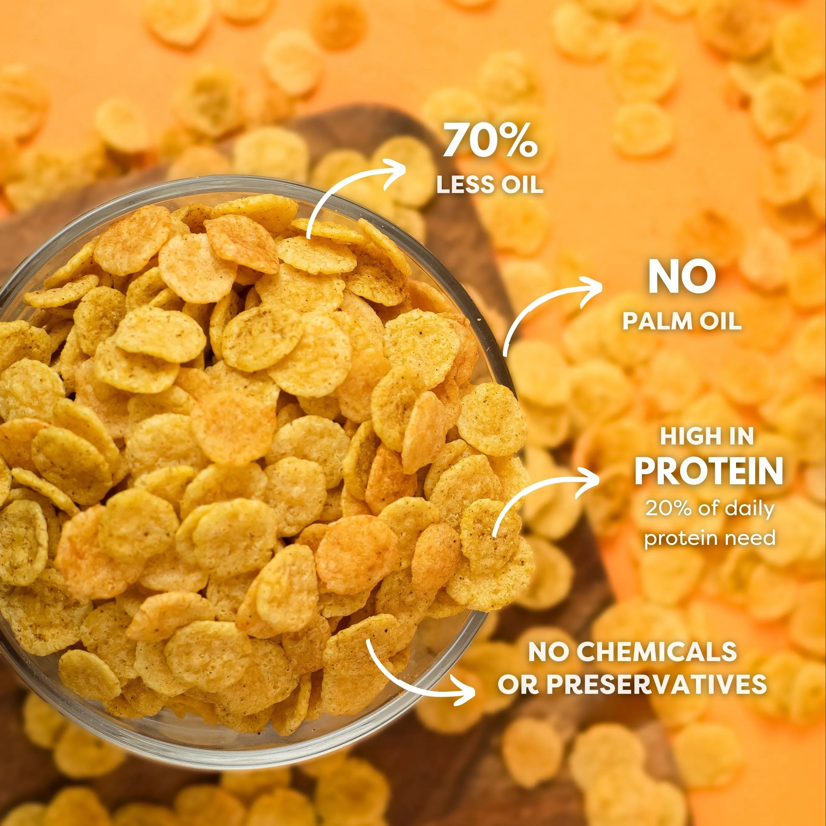 Troovy The Healthy Protein Corn Dots Munchies- Peri Peri