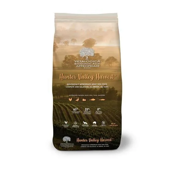 Vetalogica Biologically Appropriate Hunter Valley Harvest Dry Dog Food 11kg