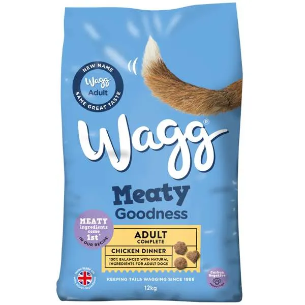 Wagg Meaty Goodness Chicken Dinner Dog Food 12kg