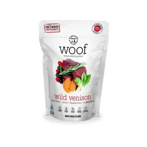 Woof Freeze Dried Dog Food Wild Venison 1kg