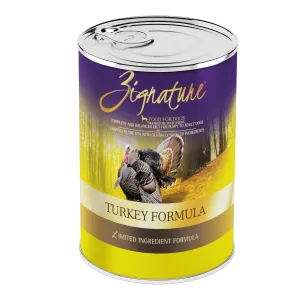 Zignature Turkey Formula For Dog Canned Food, 13oz