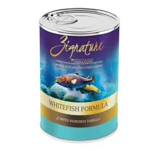 Zignature Whitefish Canned Dog Food Formula