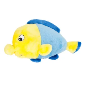 ZippyPaws Grunterz Finn The Fish Dog Toy